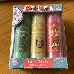 Bella & Bear Candy Land Bath Salts Set of 6 (2.1 oz each)